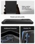 Spigen Galaxy S25 Case – Rugged Armor (MagFit)